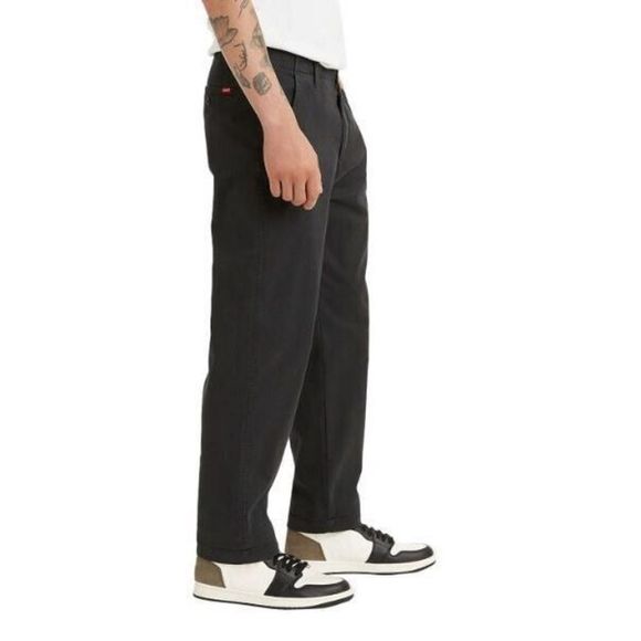 Levi's A10410003 Men's Sz XL Black XX Chino EZ Taper Stretch Pants $70 - Picture 7 of 8